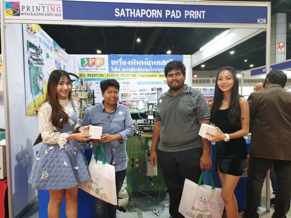 ออกบูธ IMPACT เมืองทองธานี The 2nd Printing and Packaging Expo 2019 สถาพร แพด พริ้น