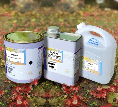 หมึกพิมพ์สำหรับพิมพ์โลหะ หมึกพิมพ์กระจก อลูมิเนียม พลาสติก PP PE