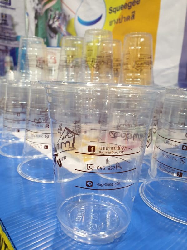 สกรีนลายลงแก้วน้ำ